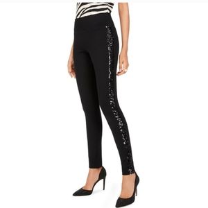 INC Embelished Spandex Tuxedo Leggings
